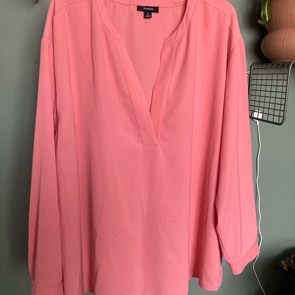 Alfani Women's Pink Blouse
